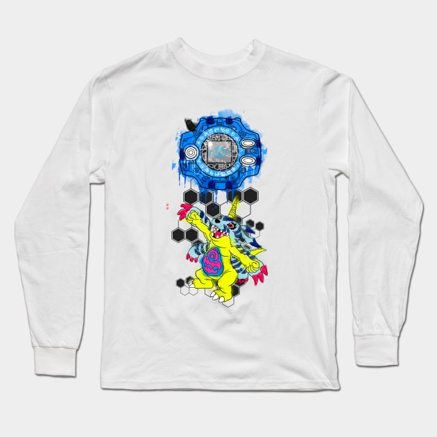 Gabumon Long Sleeve T-Shirt by kakunat